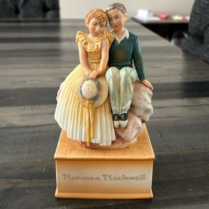 Norman Rockwell On Top of the World music box